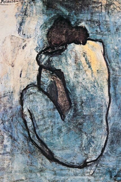 picasso painting blue nude